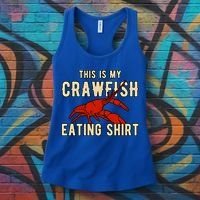 Crawfish Season Clothing This Is My Crawfish Eating Gift Women's Tank Top thumb 3