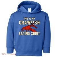 Crawfish Season Clothing This Is My Crawfish Eating Gift Toddler Hoodie thumb 0