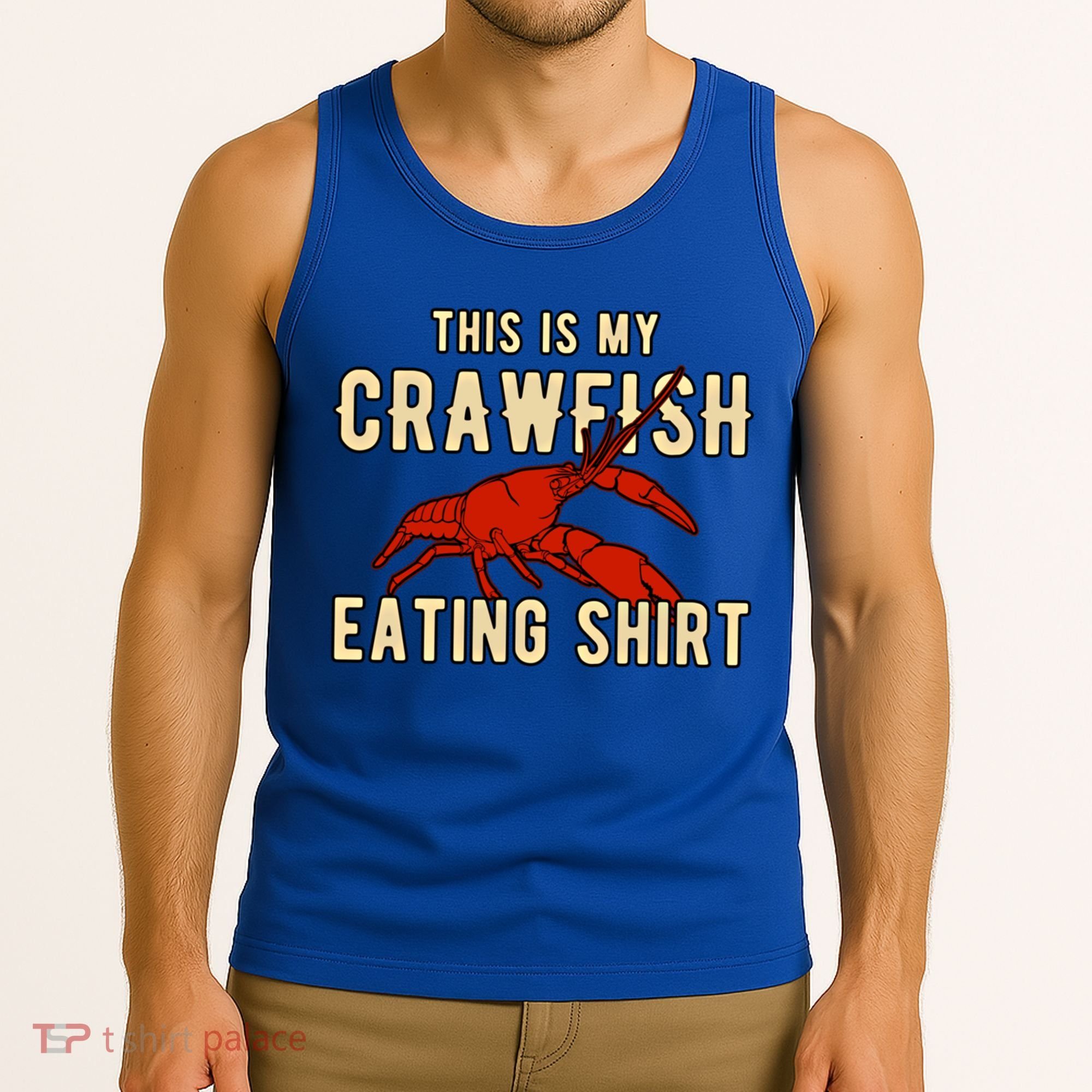 Crawfish Season Clothing This Is My Crawfish Eating Gift Tank Top