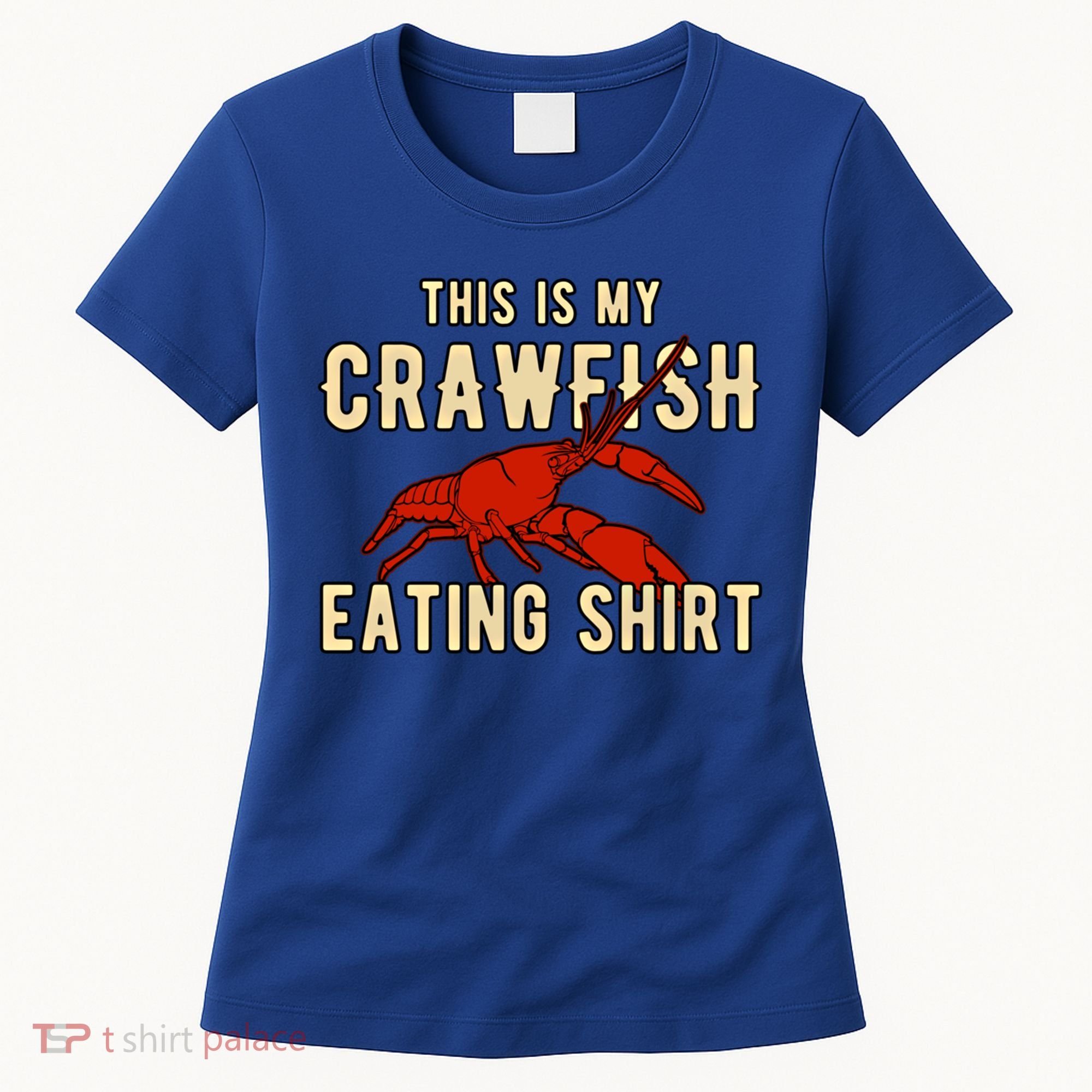 Crawfish Season Clothing This Is My Crawfish Eating Gift Women's T-Shirt