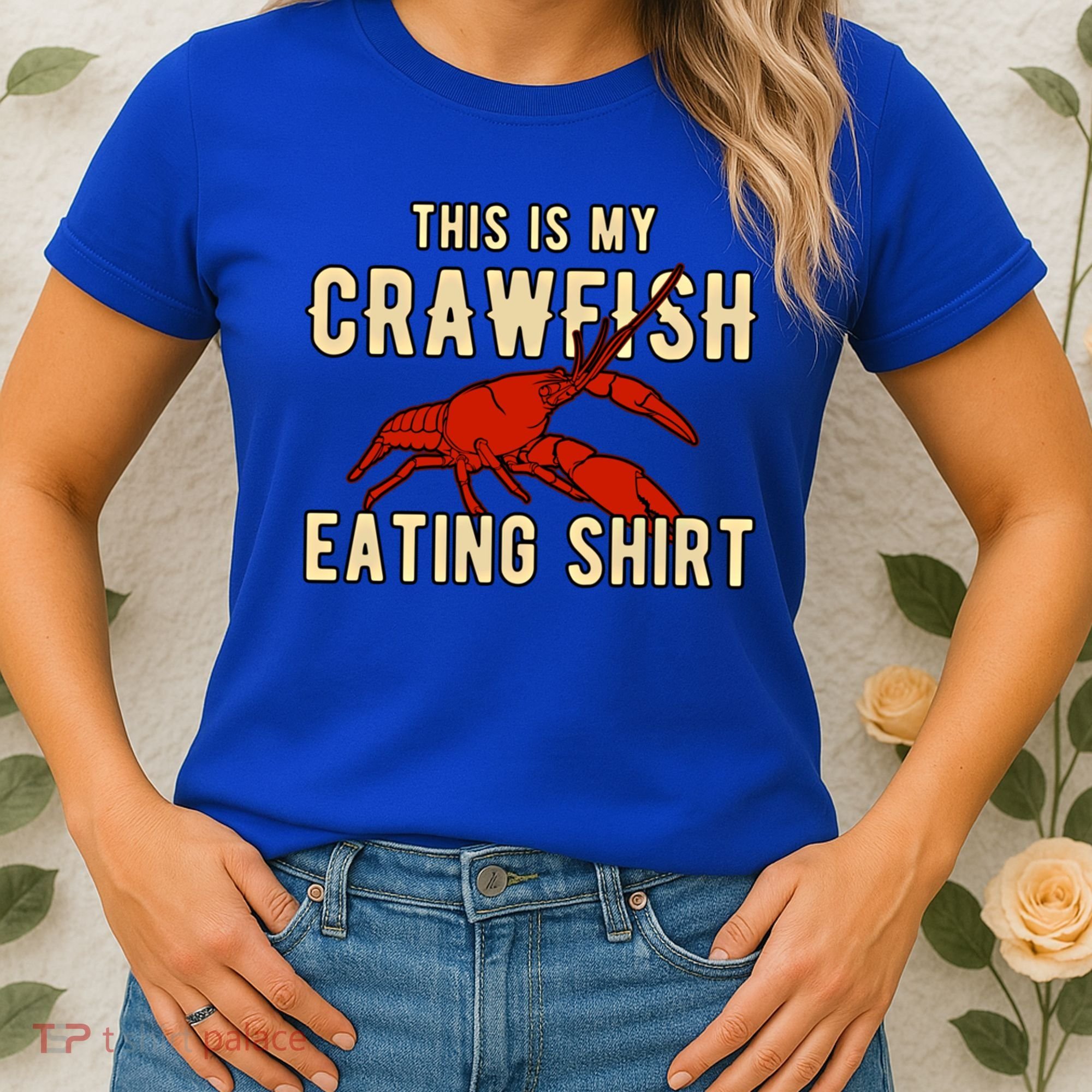 Crawfish Season Clothing This Is My Crawfish Eating Gift Women's T-Shirt