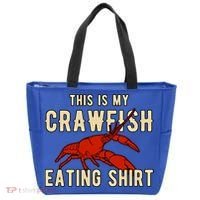 Crawfish Season Clothing This Is My Crawfish Eating Gift Tote Bag thumb 0
