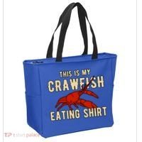 Crawfish Season Clothing This Is My Crawfish Eating Gift Tote Bag thumb 2