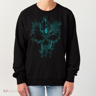 Circuit Skull Women's Sweatshirt