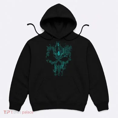 Circuit Skull Hoodie