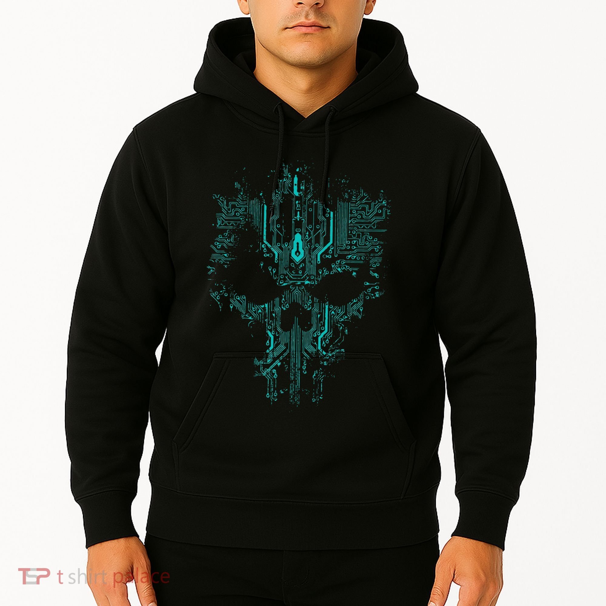 Circuit Skull Hoodie