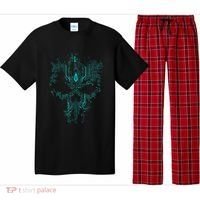 Circuit Skull Pajama Set thumb 0