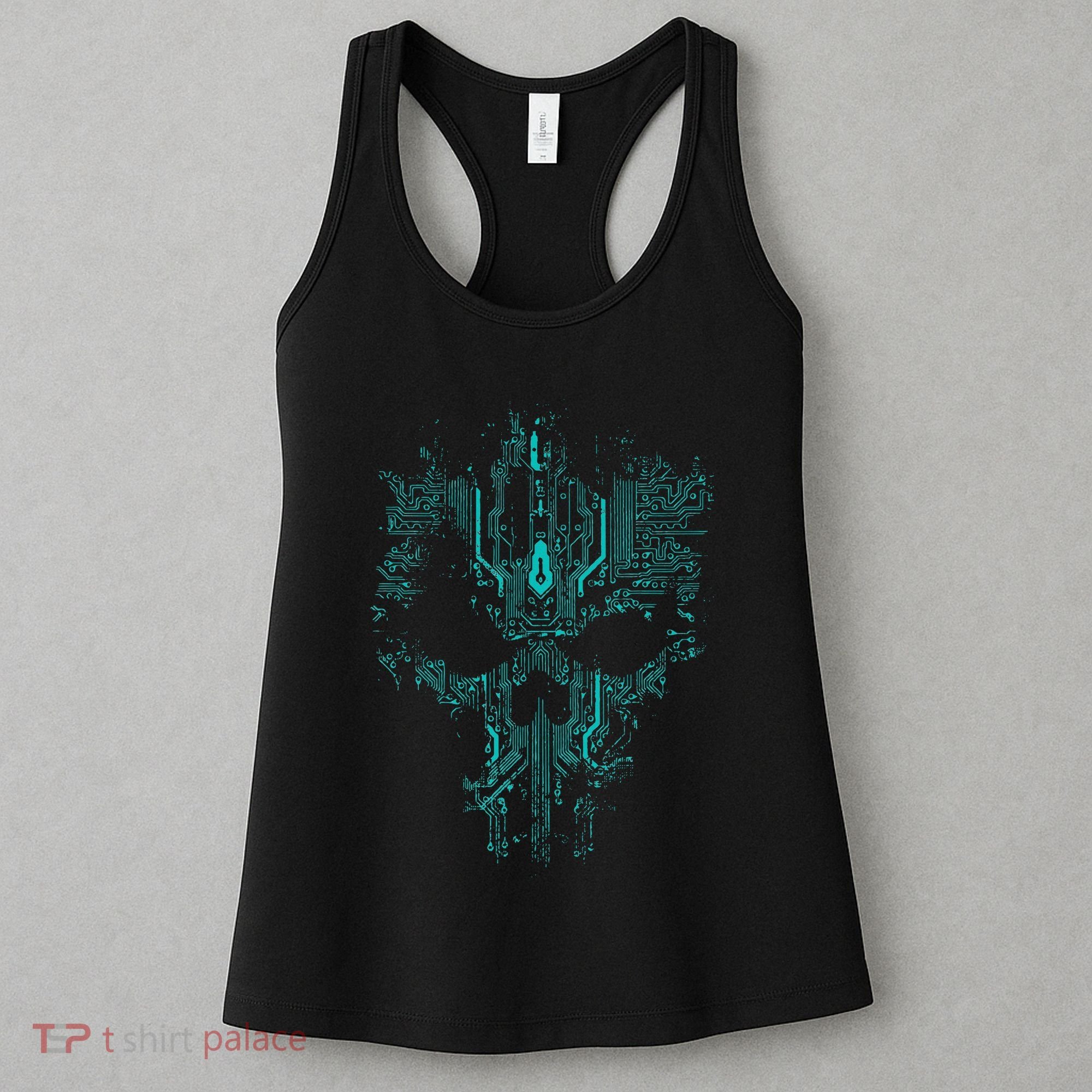 Circuit Skull Women's Tank Top