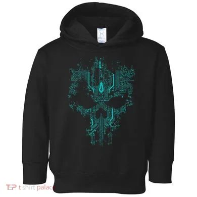 Circuit Skull Toddler Hoodie