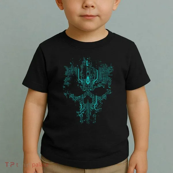 Circuit Skull Toddler T-Shirt