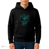 Circuit Skull Kids Hoodie thumb 4