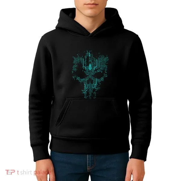Circuit Skull Kids Hoodie