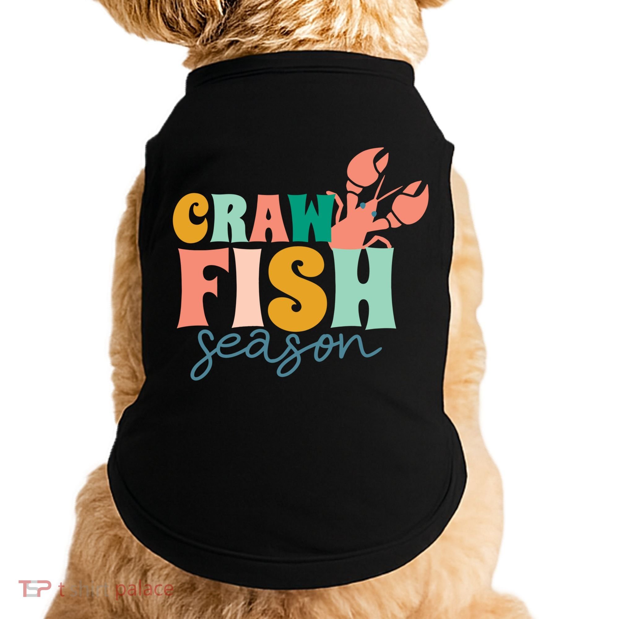 Crawfish Season Crawfish Junkie Cajun Lobster Gift Doggie Tank