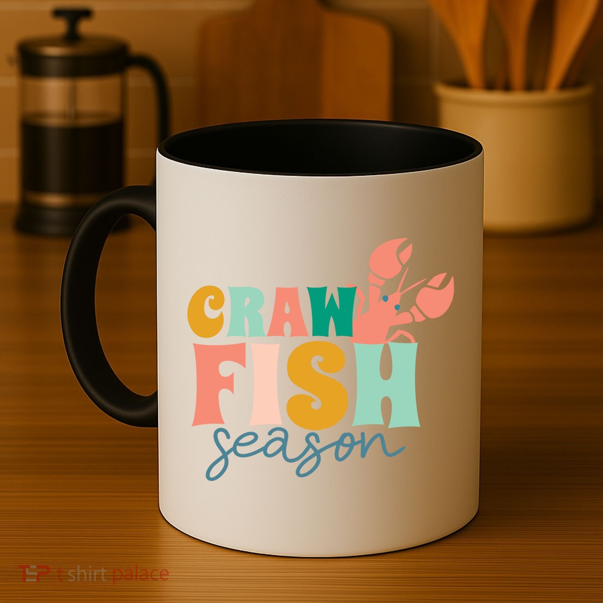 Crawfish Season Crawfish Junkie Cajun Lobster Gift Coffee Mug