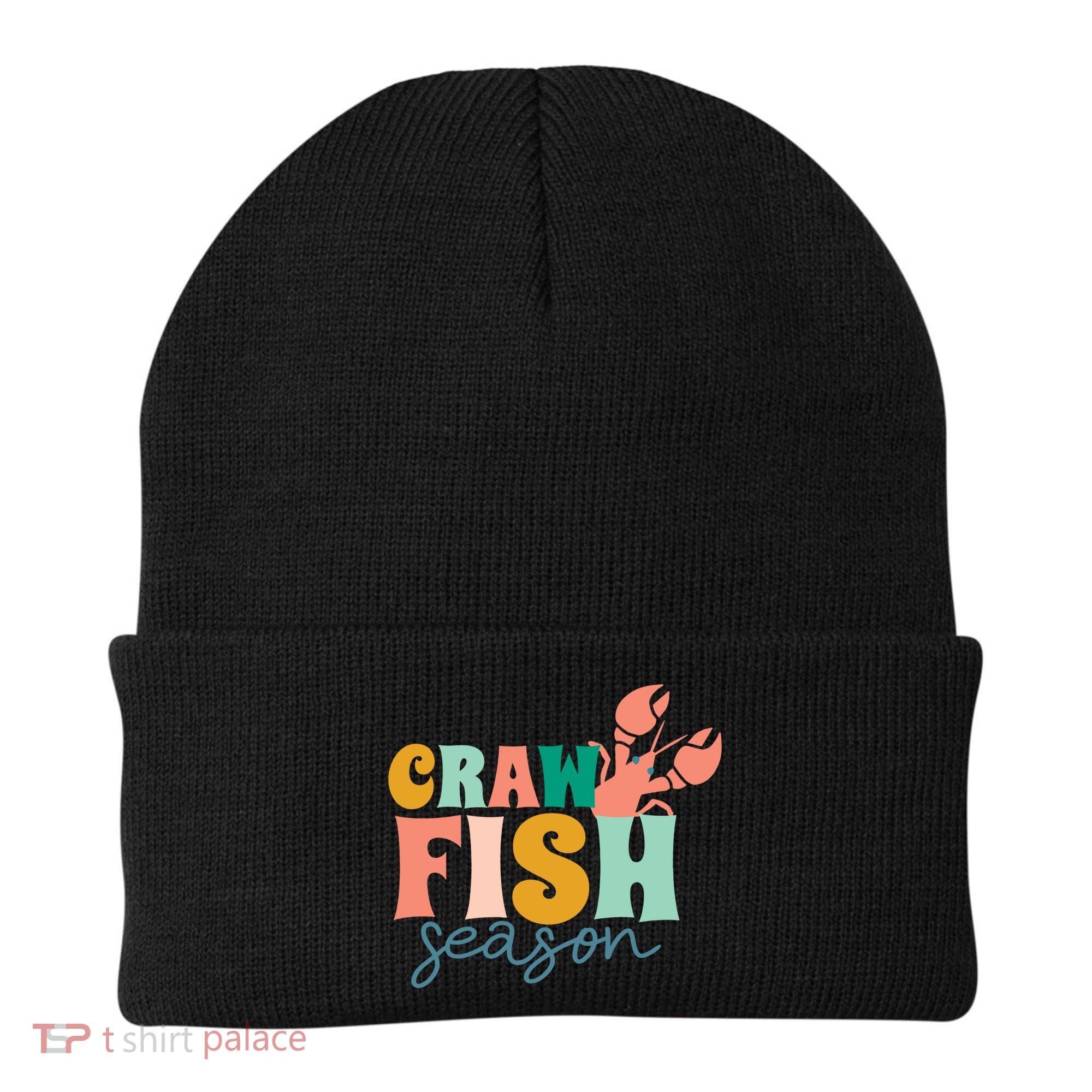 Crawfish Season Crawfish Junkie Cajun Lobster Gift Beanie