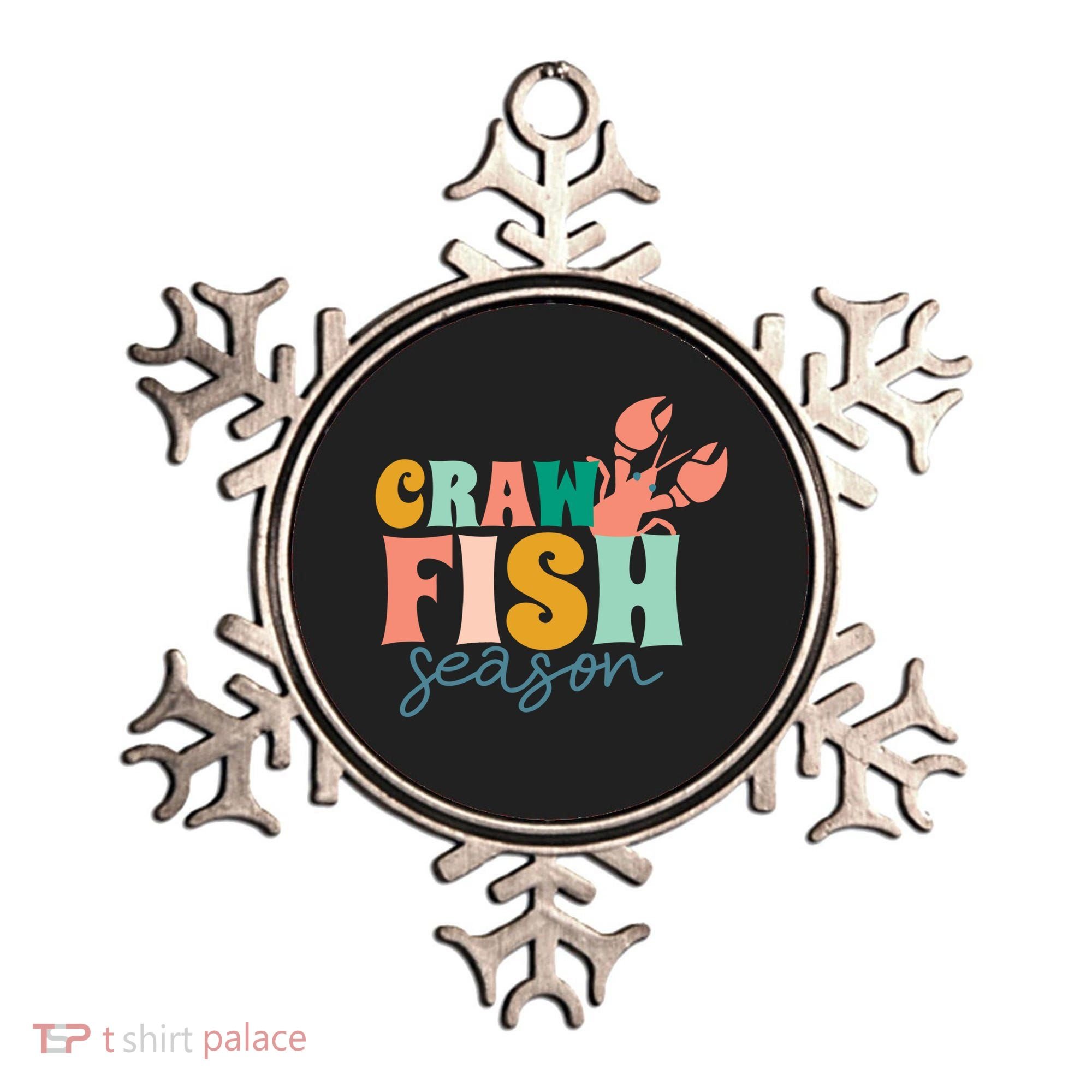 Crawfish Season Crawfish Junkie Cajun Lobster Gift Ornament
