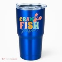 Crawfish Season Crawfish Junkie Cajun Lobster Gift Tumbler thumb 0