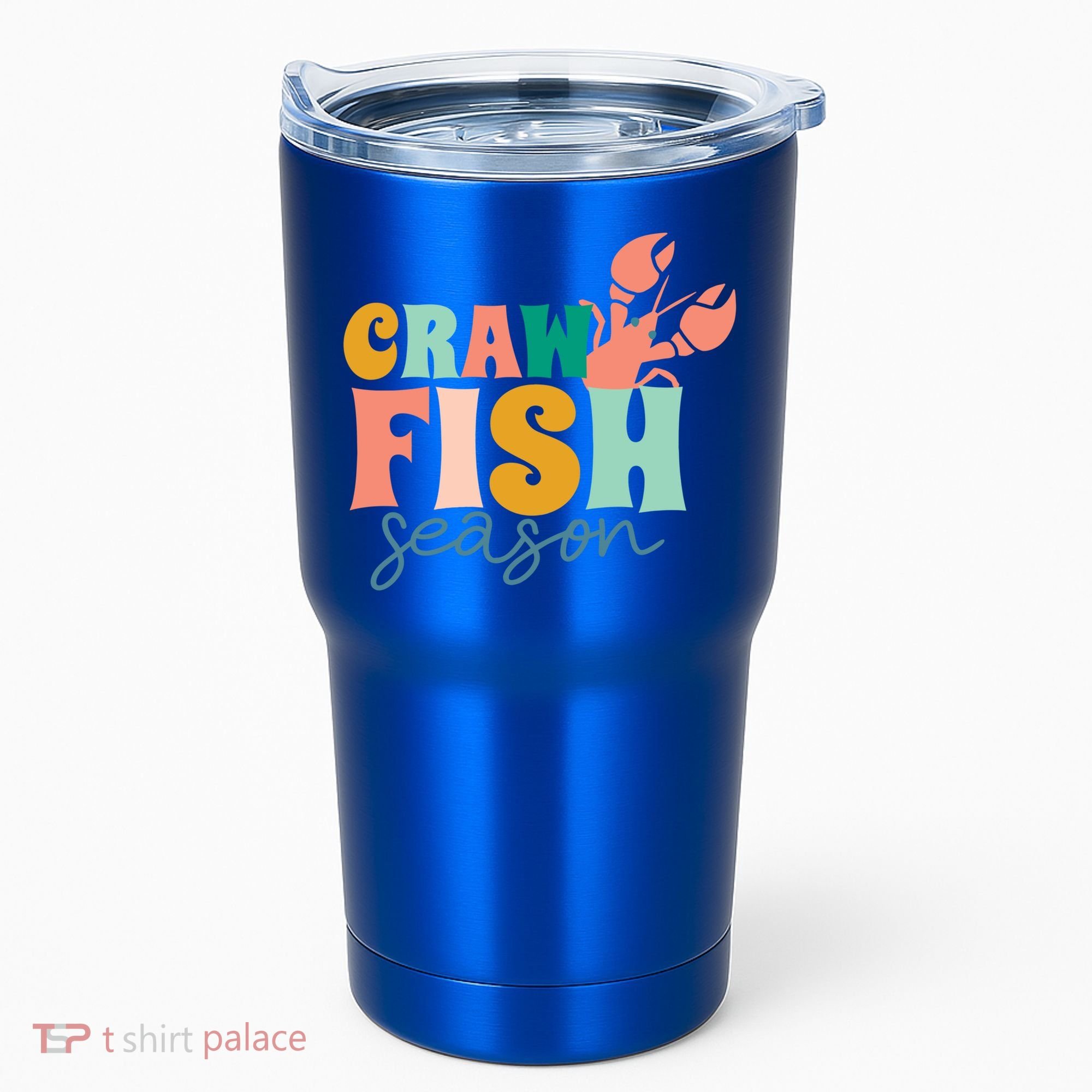Crawfish Season Crawfish Junkie Cajun Lobster Gift Tumbler