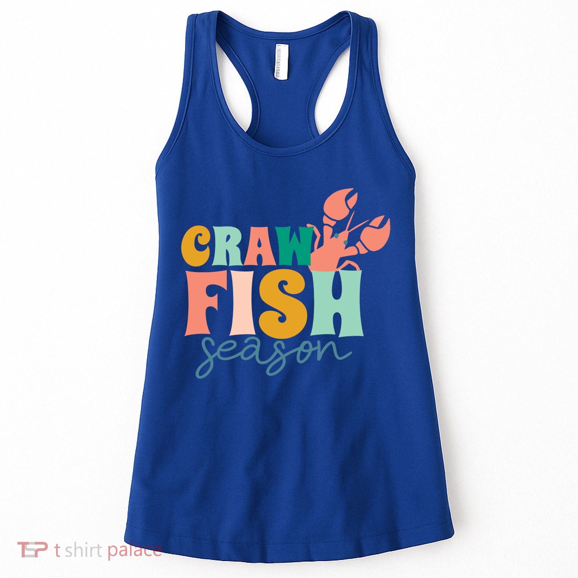 Crawfish Season Crawfish Junkie Cajun Lobster Gift Women's Tank Top
