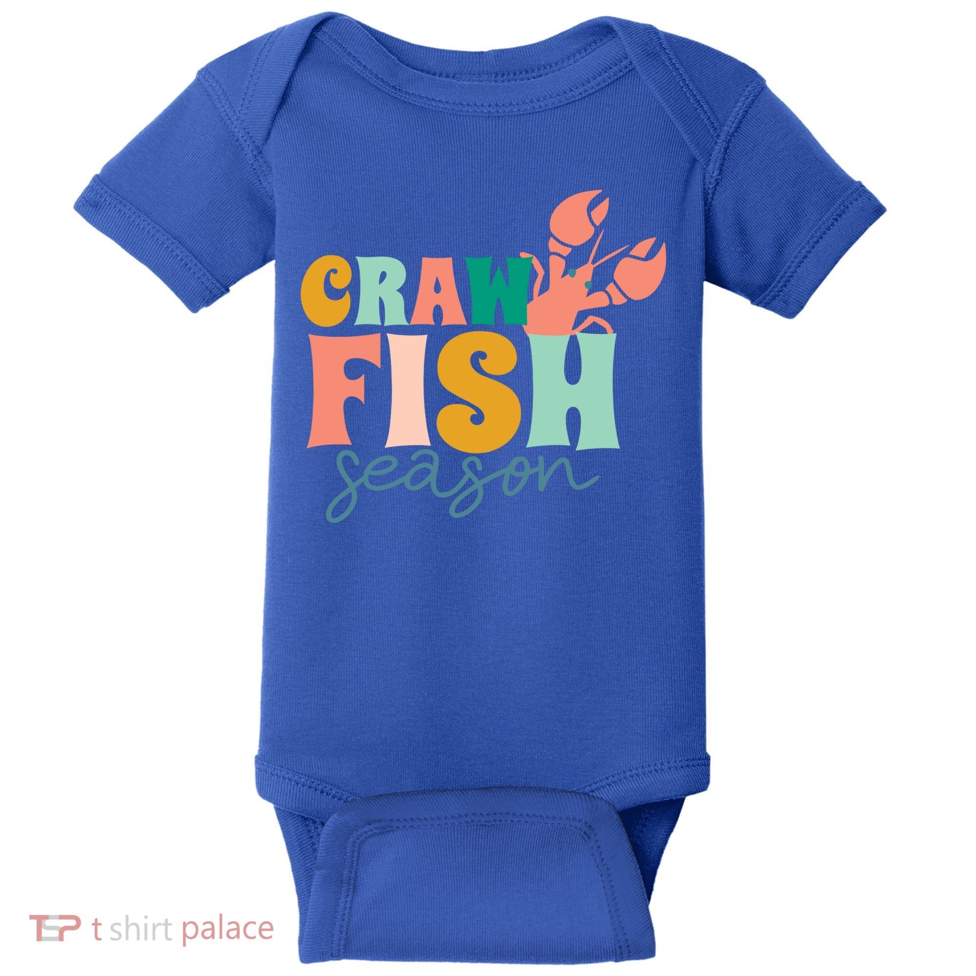 Crawfish Season Crawfish Junkie Cajun Lobster Gift Baby Bodysuit