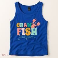Crawfish Season Crawfish Junkie Cajun Lobster Gift Tank Top thumb 2