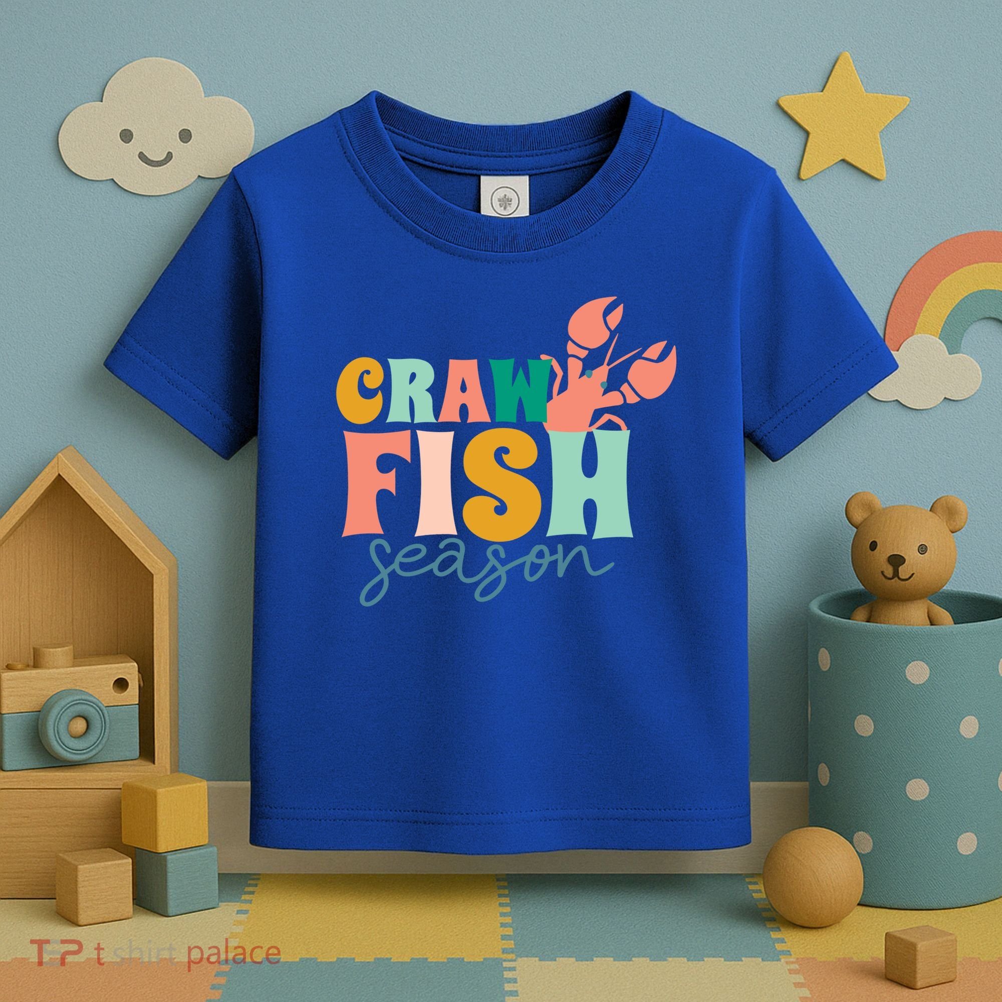 Crawfish Season Crawfish Junkie Cajun Lobster Gift Toddler T-Shirt