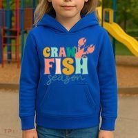 Crawfish Season Crawfish Junkie Cajun Lobster Gift Kids Hoodie thumb 3