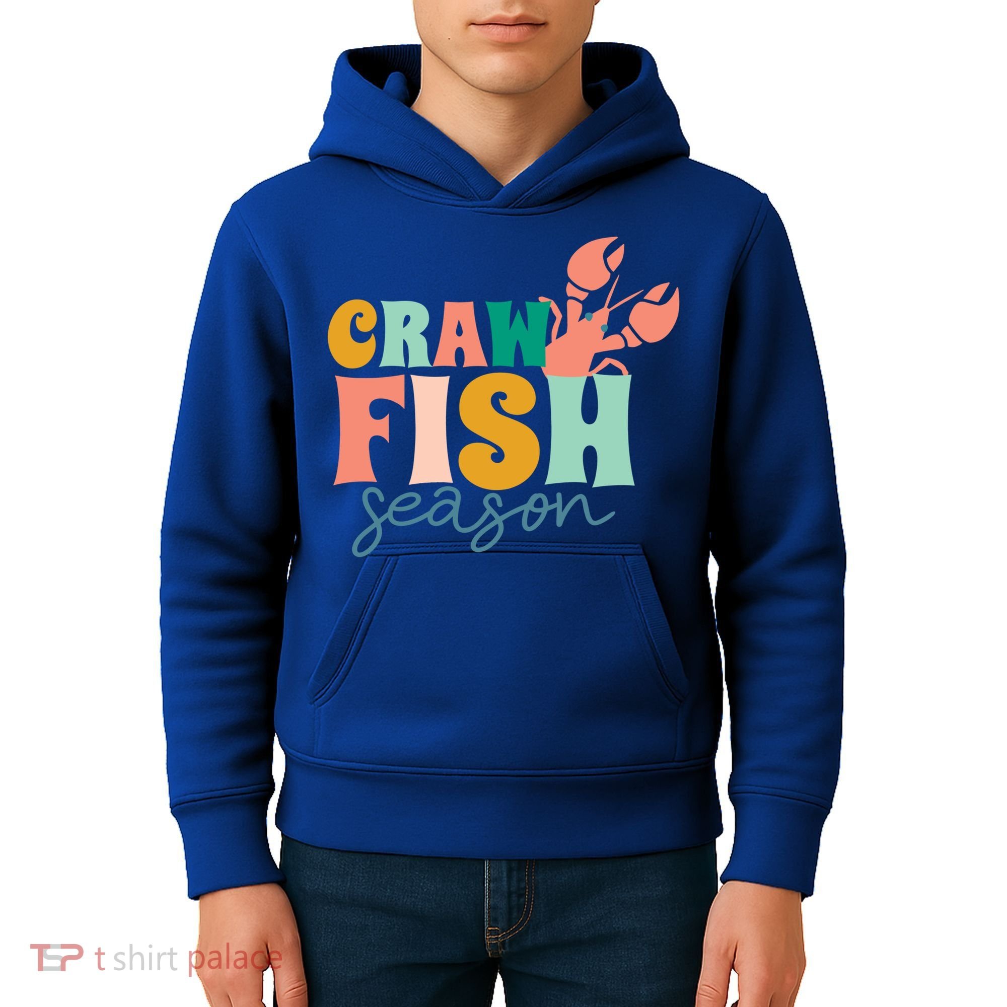 Crawfish Season Crawfish Junkie Cajun Lobster Gift Kids Hoodie