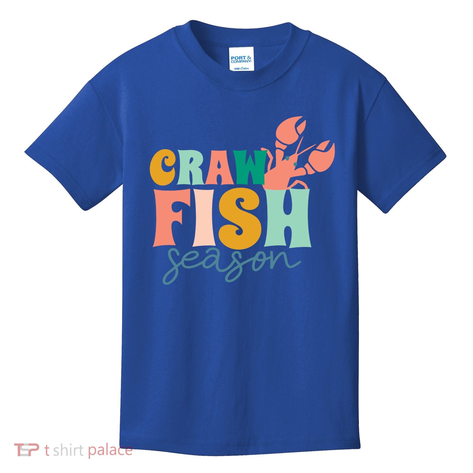 Crawfish Season Crawfish Junkie Cajun Lobster Gift Kids T-Shirt