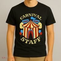 Carnival Staff Circus Event Security Ringmaster Lover Gift T-Shirt thumb 3