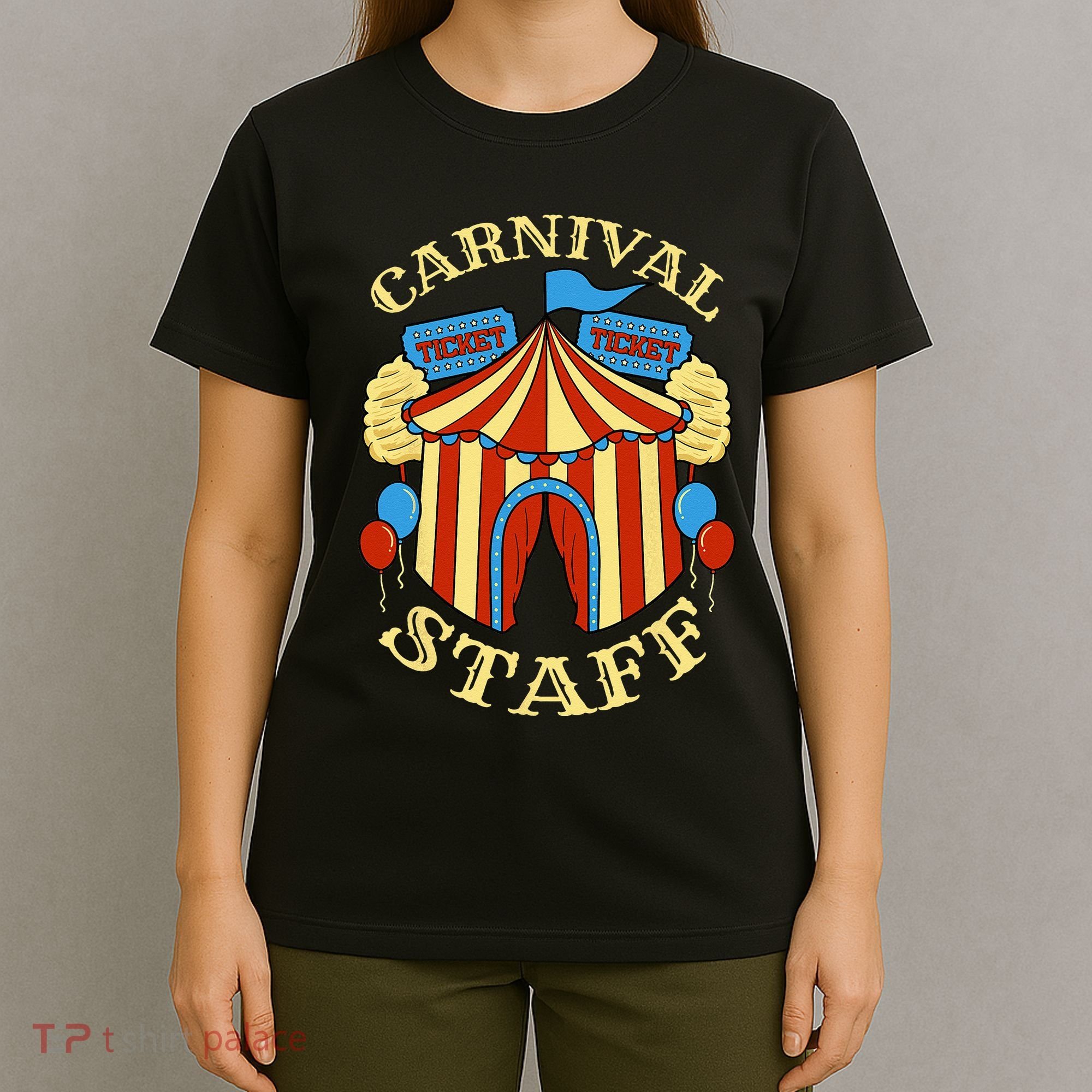 Carnival Staff Circus Event Security Ringmaster Lover Gift T-Shirt