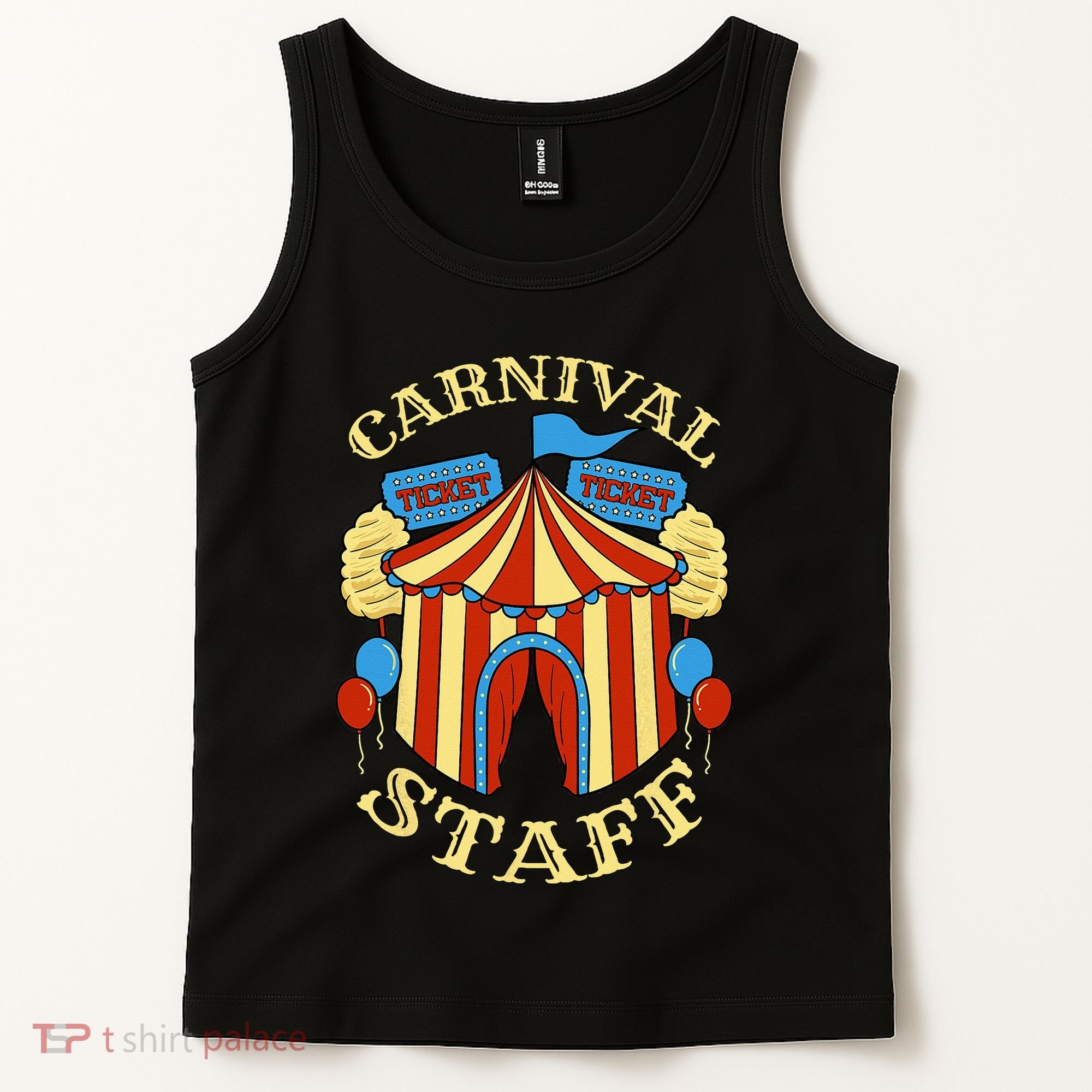 Carnival Staff Circus Event Security Ringmaster Lover Gift Tank Top