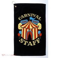 Carnival Staff Circus Event Security Ringmaster Lover Gift Golf Towel thumb 0