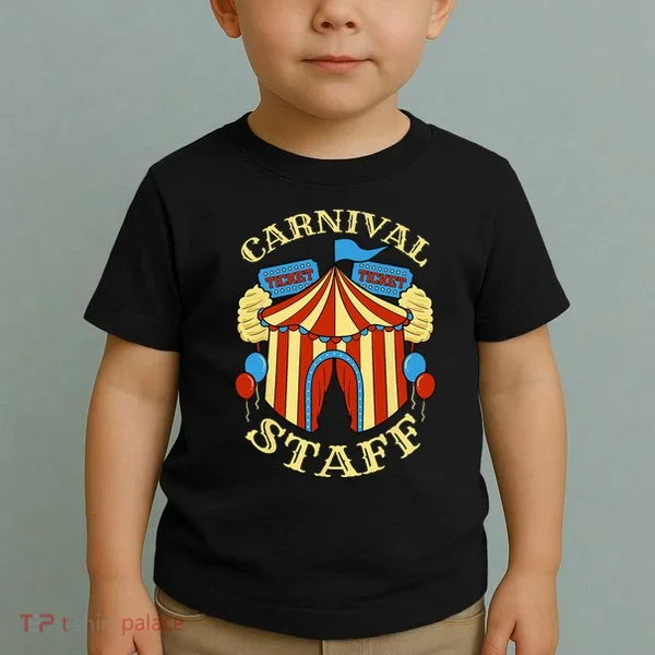 Carnival Staff Circus Event Security Ringmaster Lover Gift Toddler T-Shirt