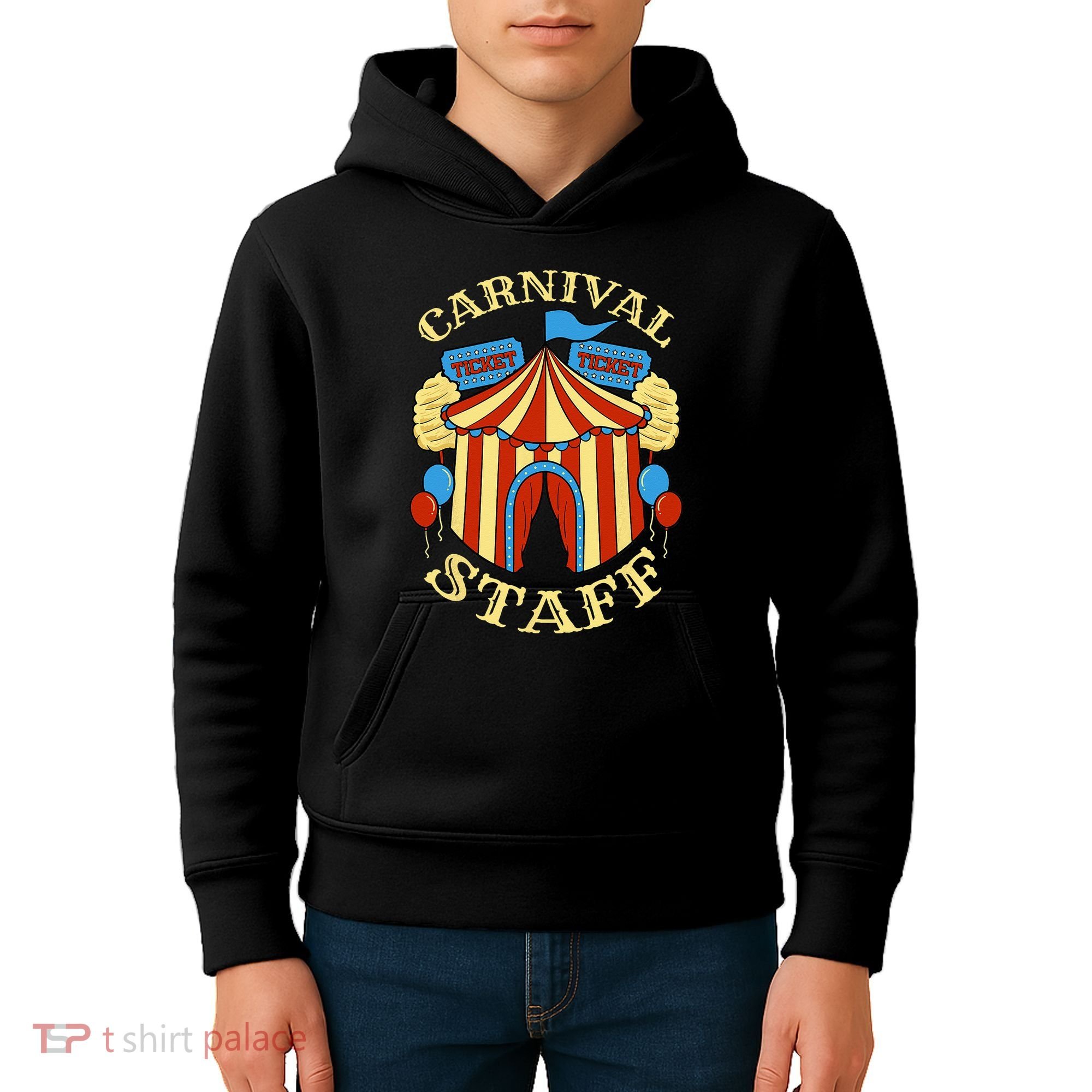 Carnival Staff Circus Event Security Ringmaster Lover Gift Kids Hoodie