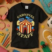 Carnival Staff Circus Event Security Ringmaster Lover Gift Kids T-Shirt thumb 3