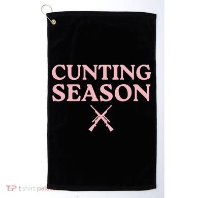 Cunting Season Golf Towel