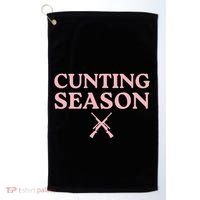 Cunting Season Golf Towel thumb 0
