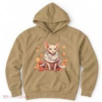 Cute Sphynx Cat Autumn Hairless Adorable Sphynx Cat Lover Hoodie thumb 0