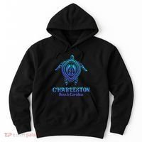 Charleston South Carolina Beach Charleston Sc Sea Turtle Hoodie thumb 0