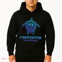Charleston South Carolina Beach Charleston Sc Sea Turtle Hoodie thumb 2