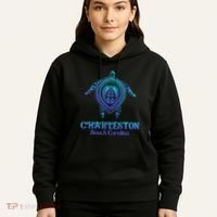 Charleston South Carolina Beach Charleston Sc Sea Turtle Hoodie thumb 5