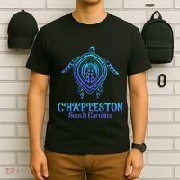 Charleston South Carolina Beach Charleston Sc Sea Turtle T-Shirt thumb 6