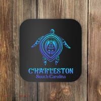 Charleston South Carolina Beach Charleston Sc Sea Turtle Coaster thumb 0