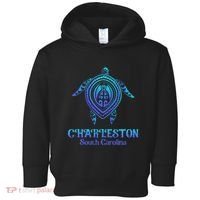 Charleston South Carolina Beach Charleston Sc Sea Turtle Toddler Hoodie thumb 0
