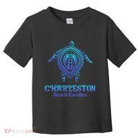 Charleston South Carolina Beach Charleston Sc Sea Turtle Toddler T-Shirt thumb 0