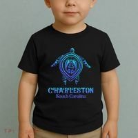 Charleston South Carolina Beach Charleston Sc Sea Turtle Toddler T-Shirt thumb 2