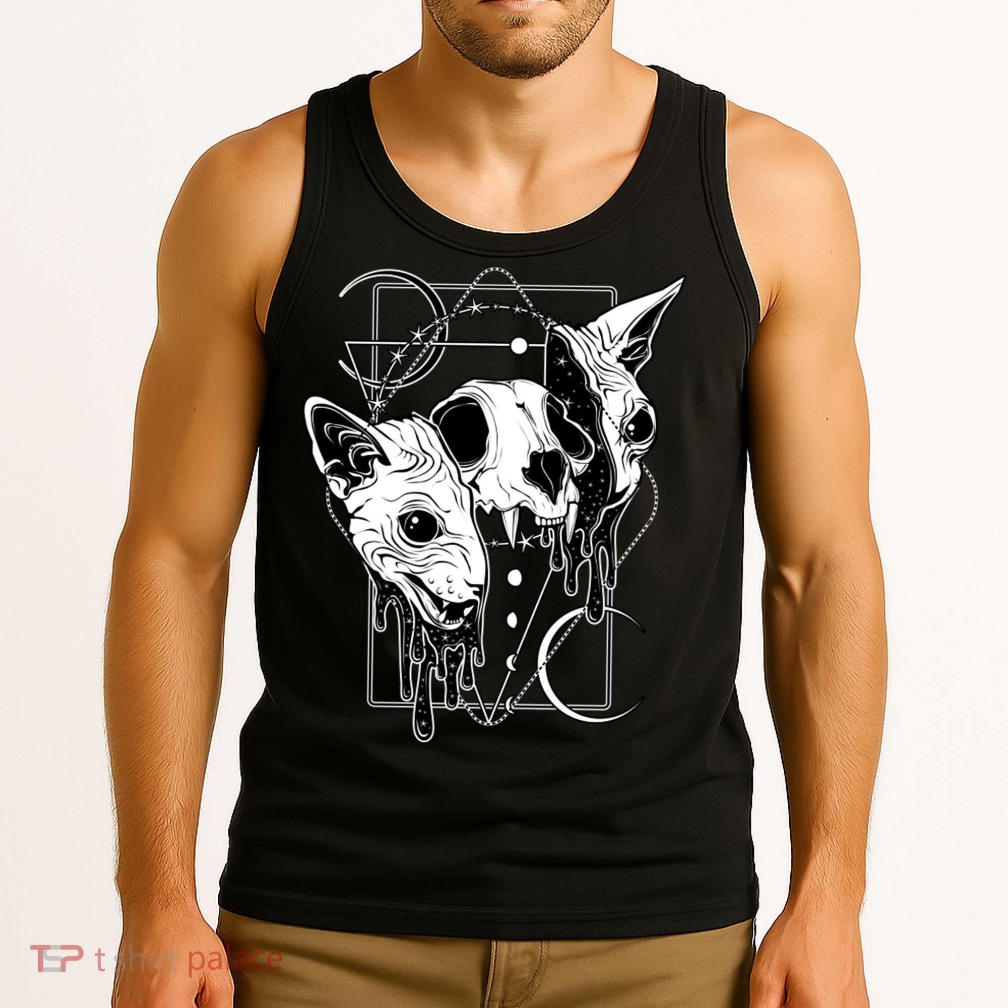 Cosmic Sphynx Tank Top