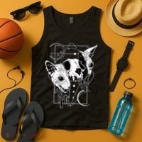 Cosmic Sphynx Tank Top thumb 4