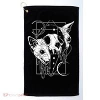 Cosmic Sphynx Golf Towel thumb 0